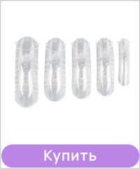 Верхние формы для наращивания TUFI profi Квадрат 120 шт